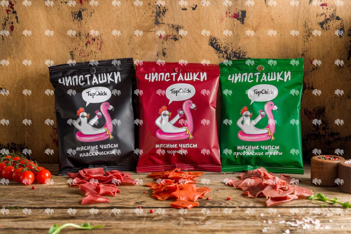 Мясные чипсы "Чоризо" сыровяленые