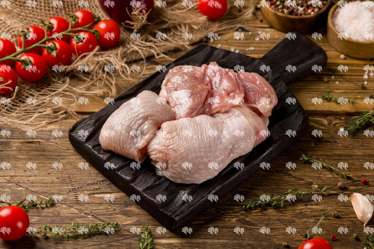 Филе бедра с кожей без кости (курица)