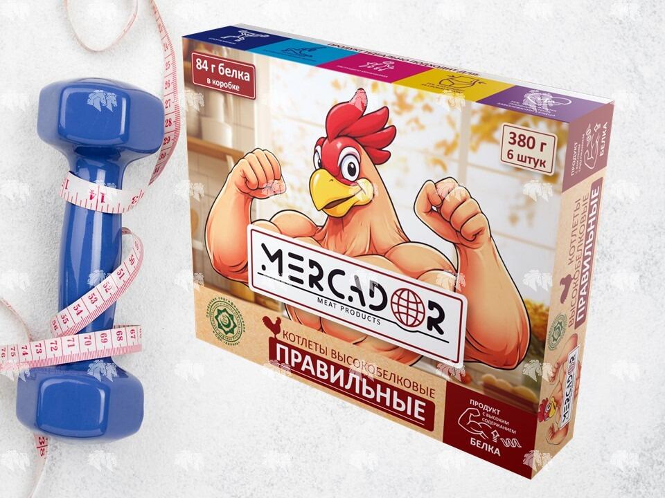 Котлеты "Правильные" высокобелковые из мяса цыплят-бройлеров