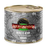 Мясо кур в собственном соку, ГОСТ 28589-2024, 525 г