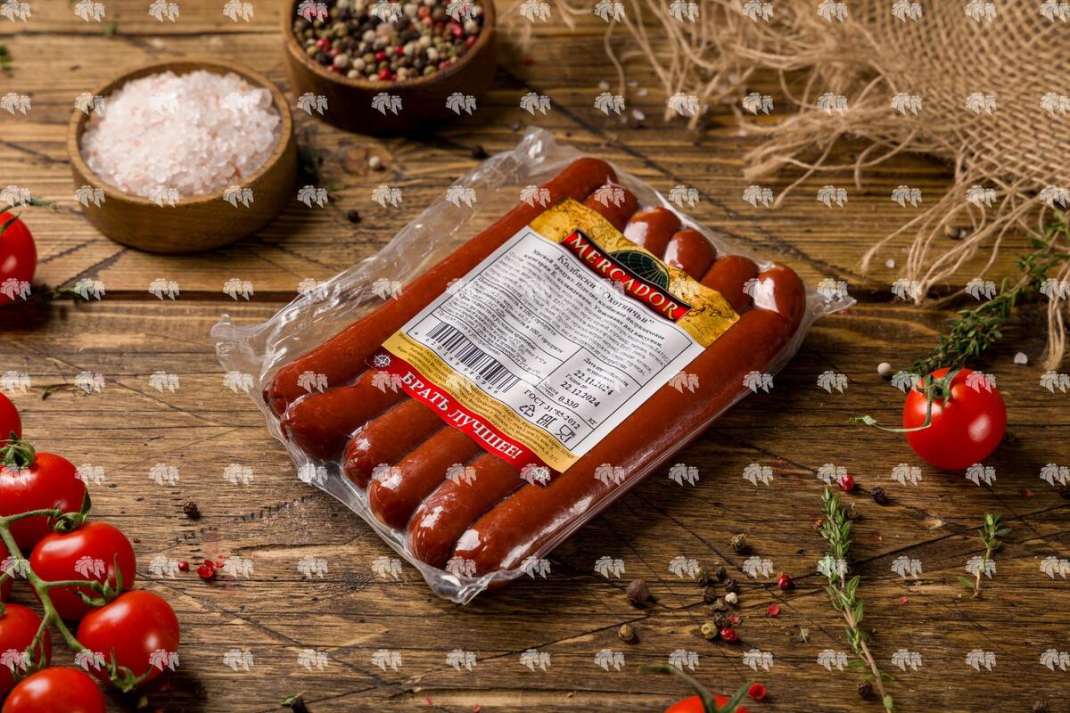 Колбаски &laquo;Охотничьи&raquo; полукопченые ГОСТ